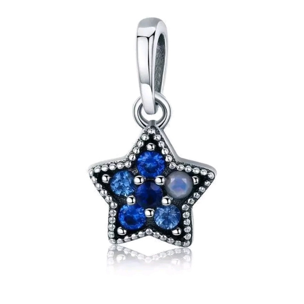 Original sterling silver charm star